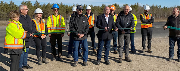 Highway 3 passing lanes officially opened