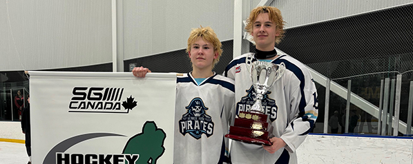 Philp, Kasner bring home U15 AA Provincials banner